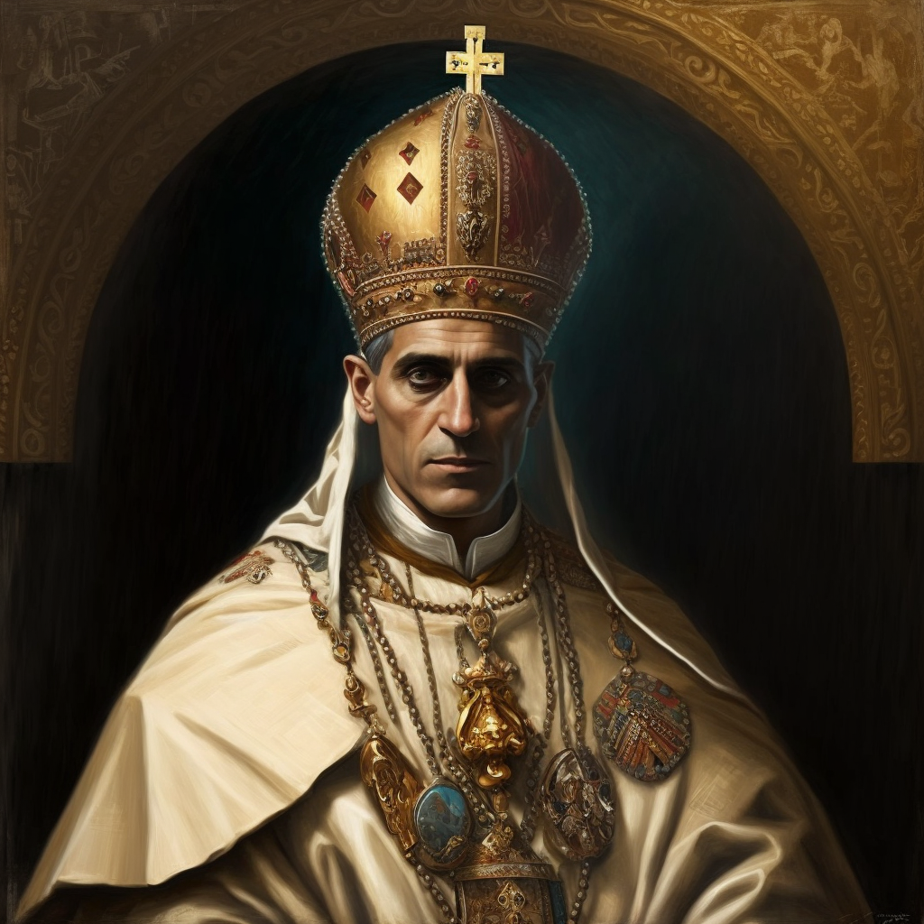 Pope Saint Adrian III 2022 By Virginia S Benedicte Public Domain