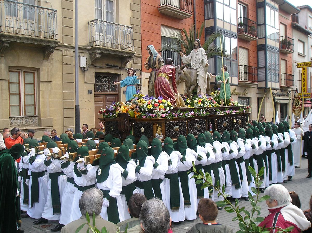 Holy Week Procession (Spain) - Catholic Stock Photo