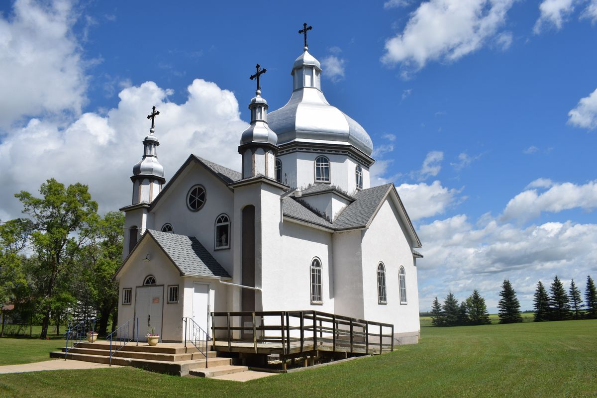 Sacred Heart Ukrainian Catholic Church - Catholic Stock Photo