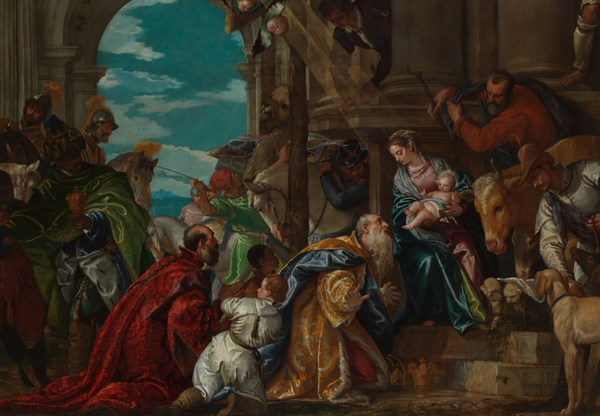 Adoration Of The Magi 1573 By Paolo Veronese Public Domain Catholic