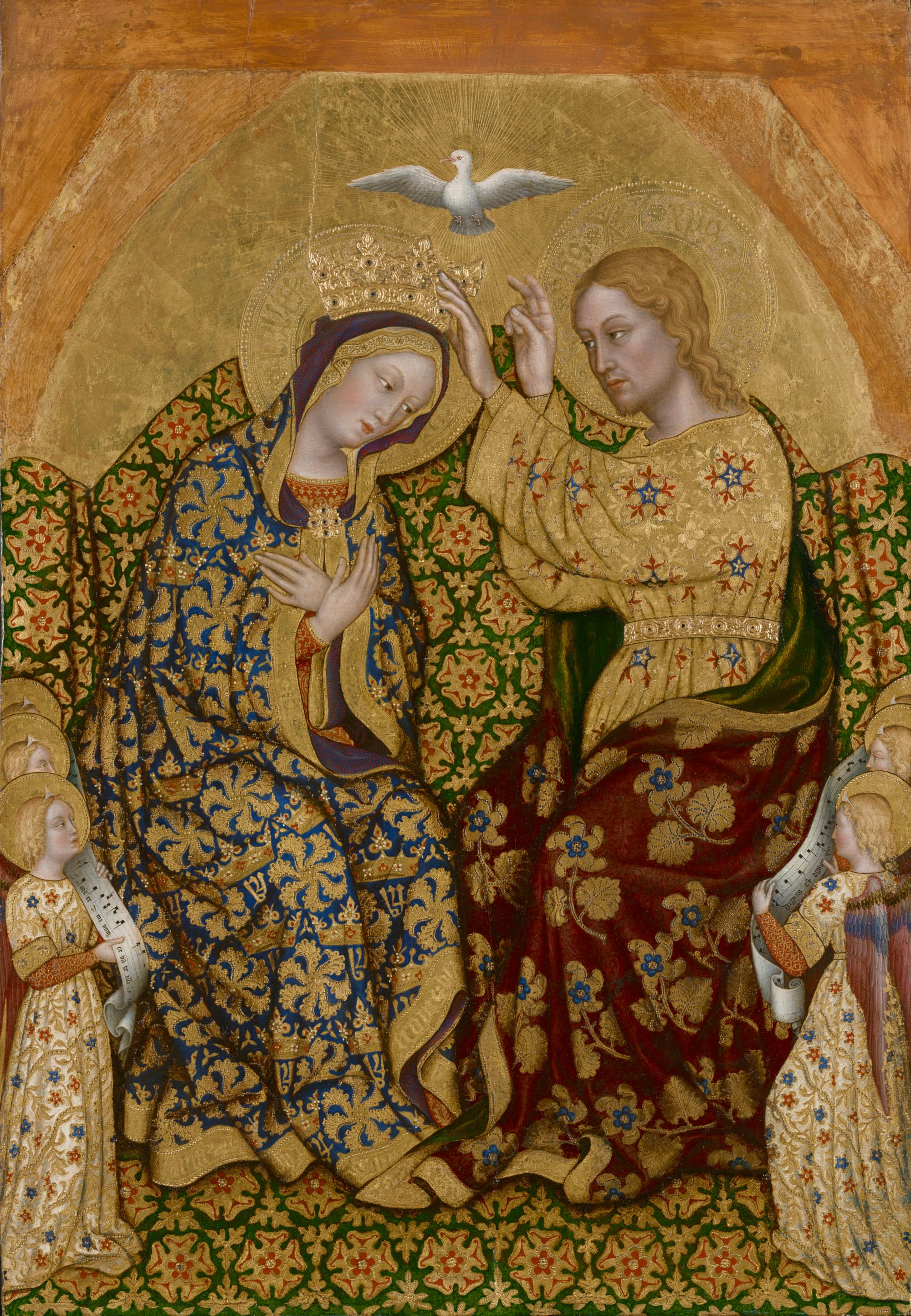 Coronation of the Virgin by Gentile da Fabriano (1420) - Public Domain