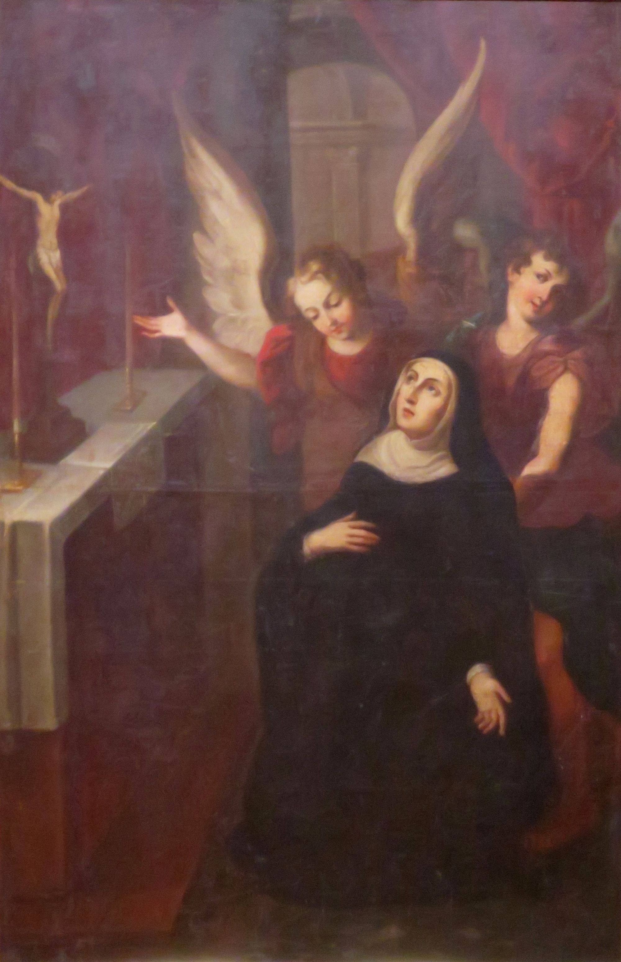 Saint Rita of Cascia (1720) by Antonio de Torres - Public Domain ...