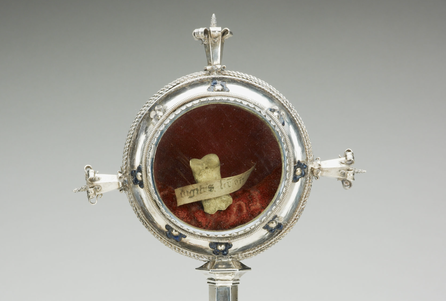 Reliquary Monstrance with a Relic of Saint Christina (1450–1500) - Catholic Stock Photo