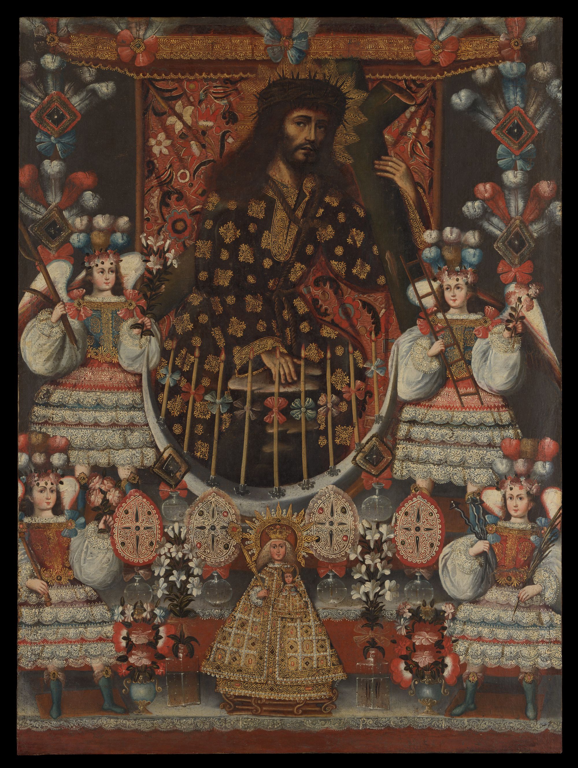 Christ Carrying the Cross, called "The Lord of the Fall" (1770–1775) by Unknown - Public Domain Catholic Painting