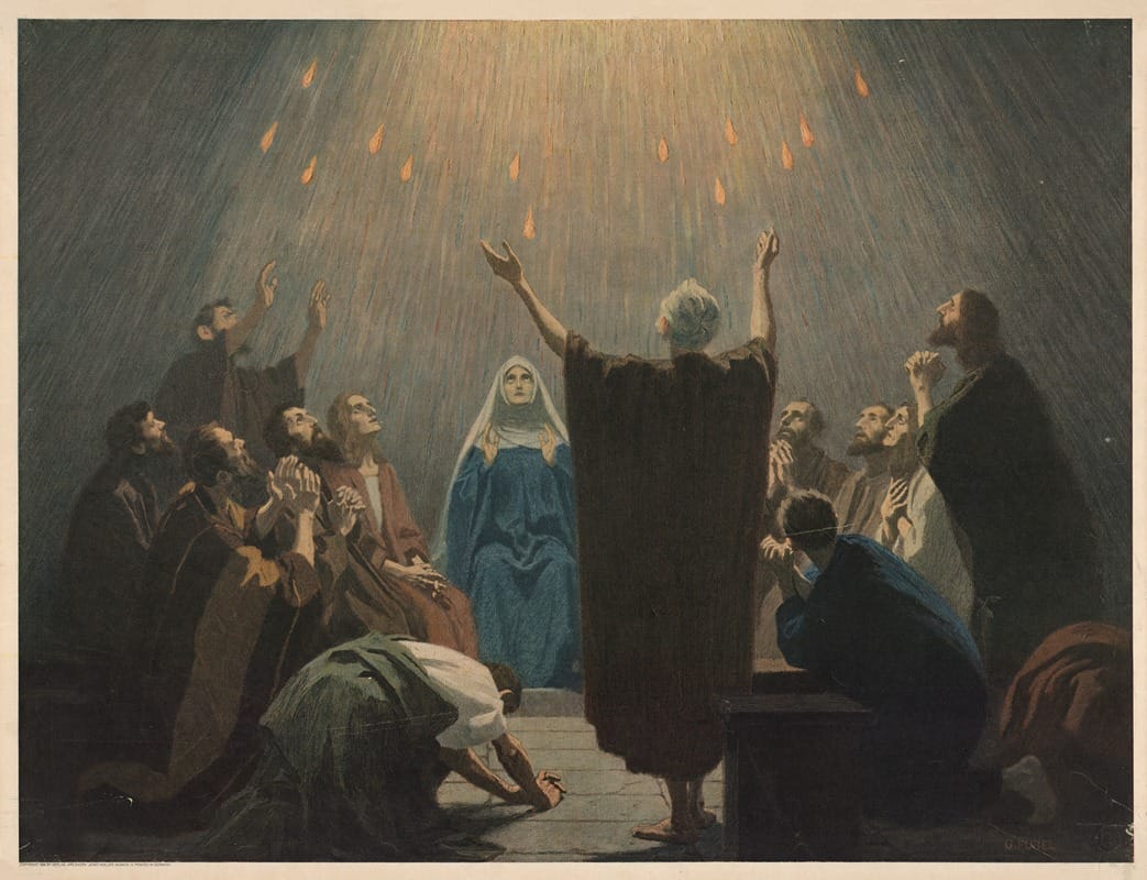 Peter’s Pentecost Sermon - Artvee