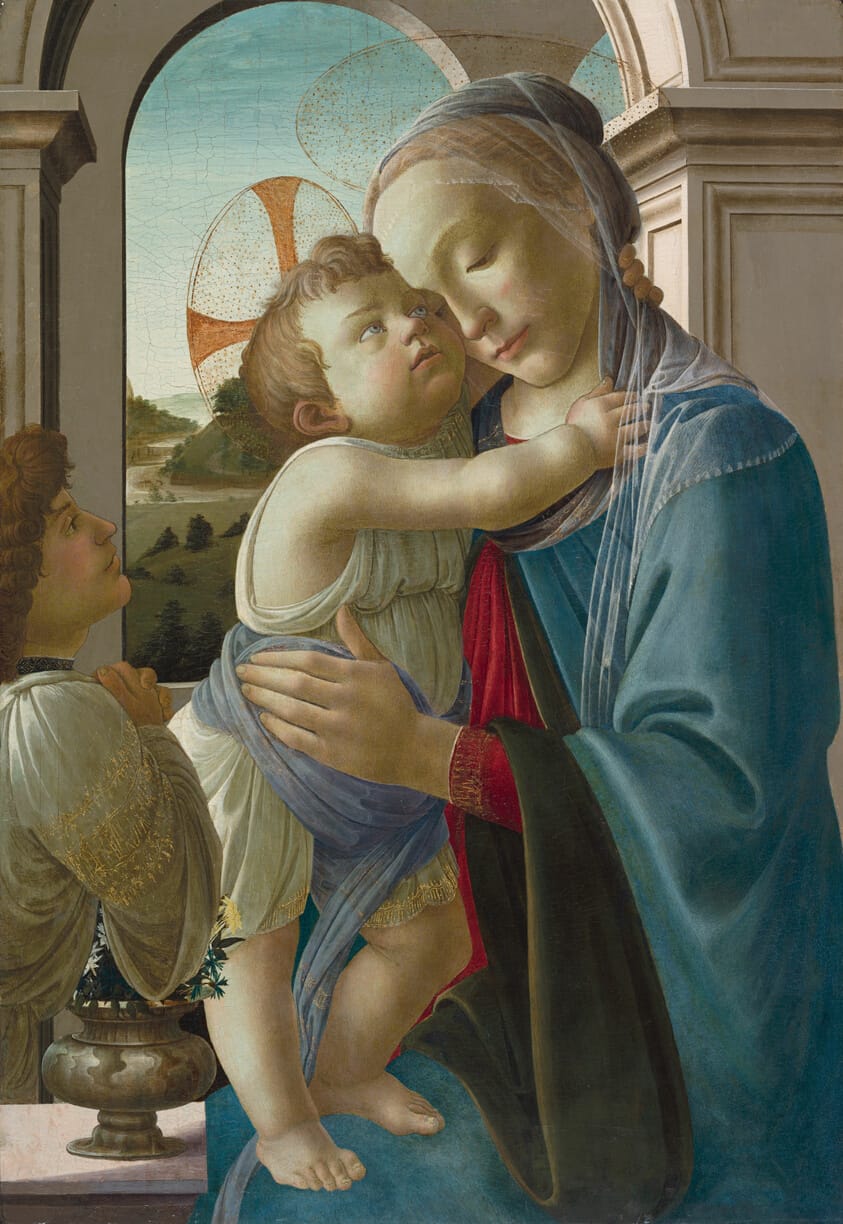 Virgin and Child with an Angel | The Art Institute of Chicago