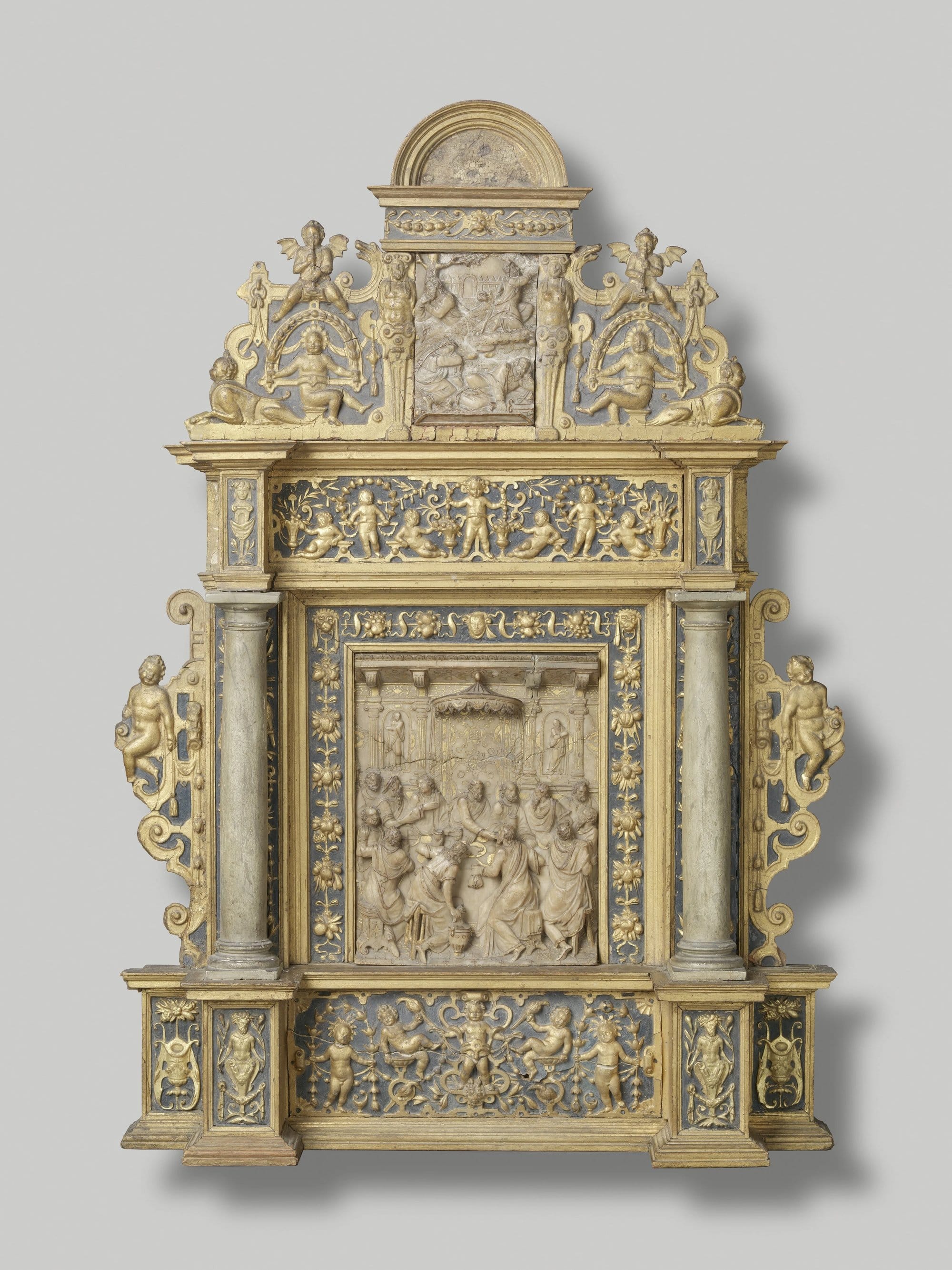 Domestic Altar with the Last Supper