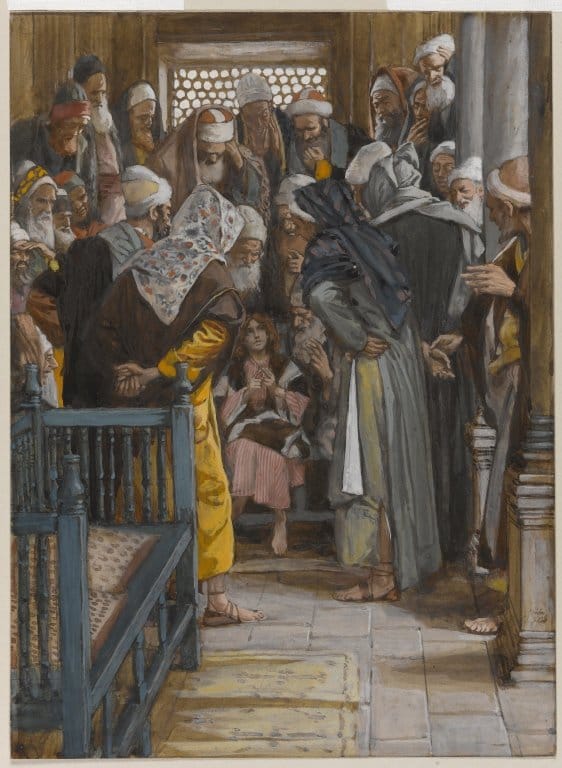 Jesus Among the Doctors by James Tissot