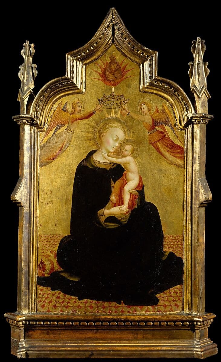 Madonna and Child with Angels by Sassetta