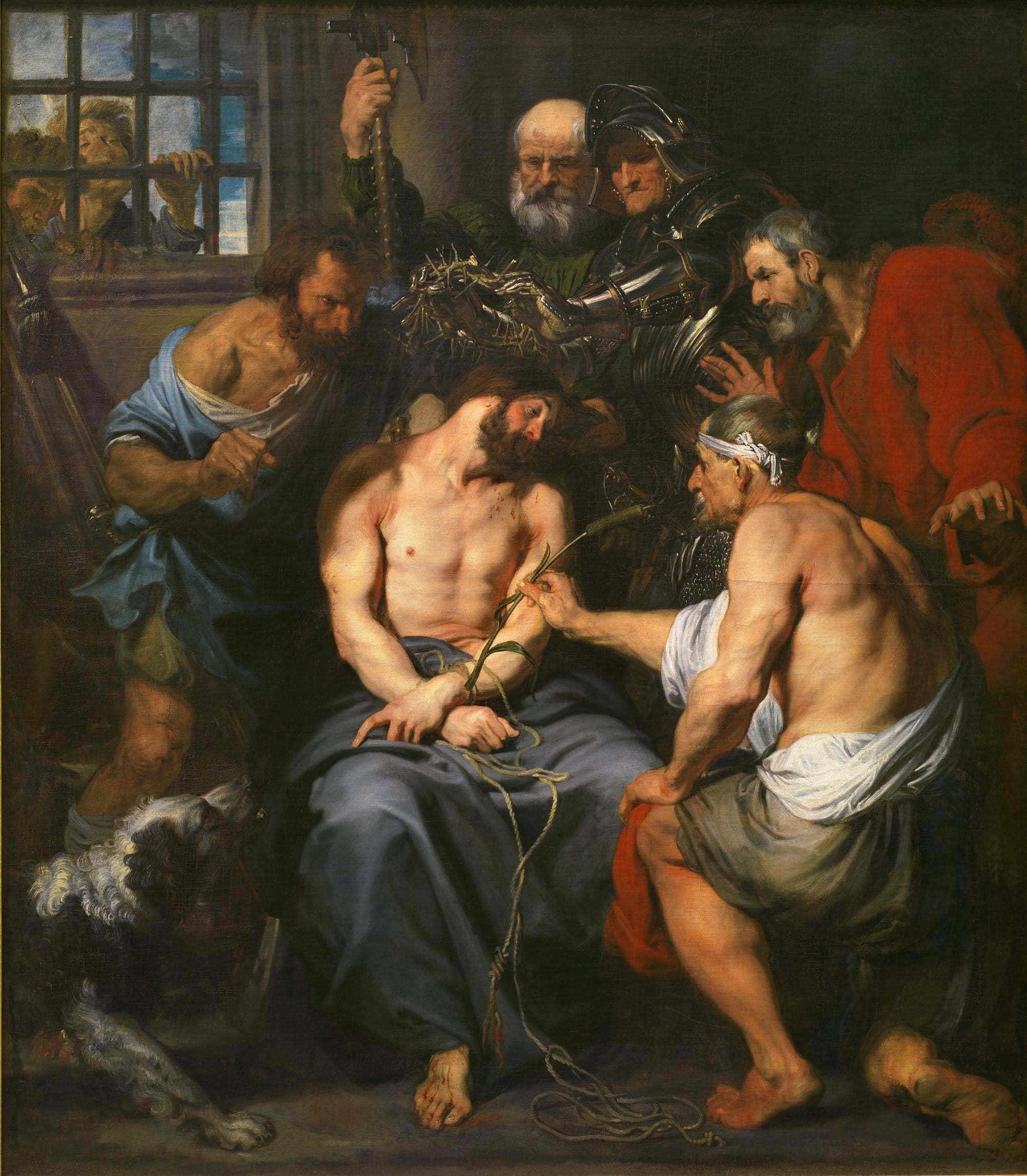 The Crowning with Thorns by Anthony van Dyck