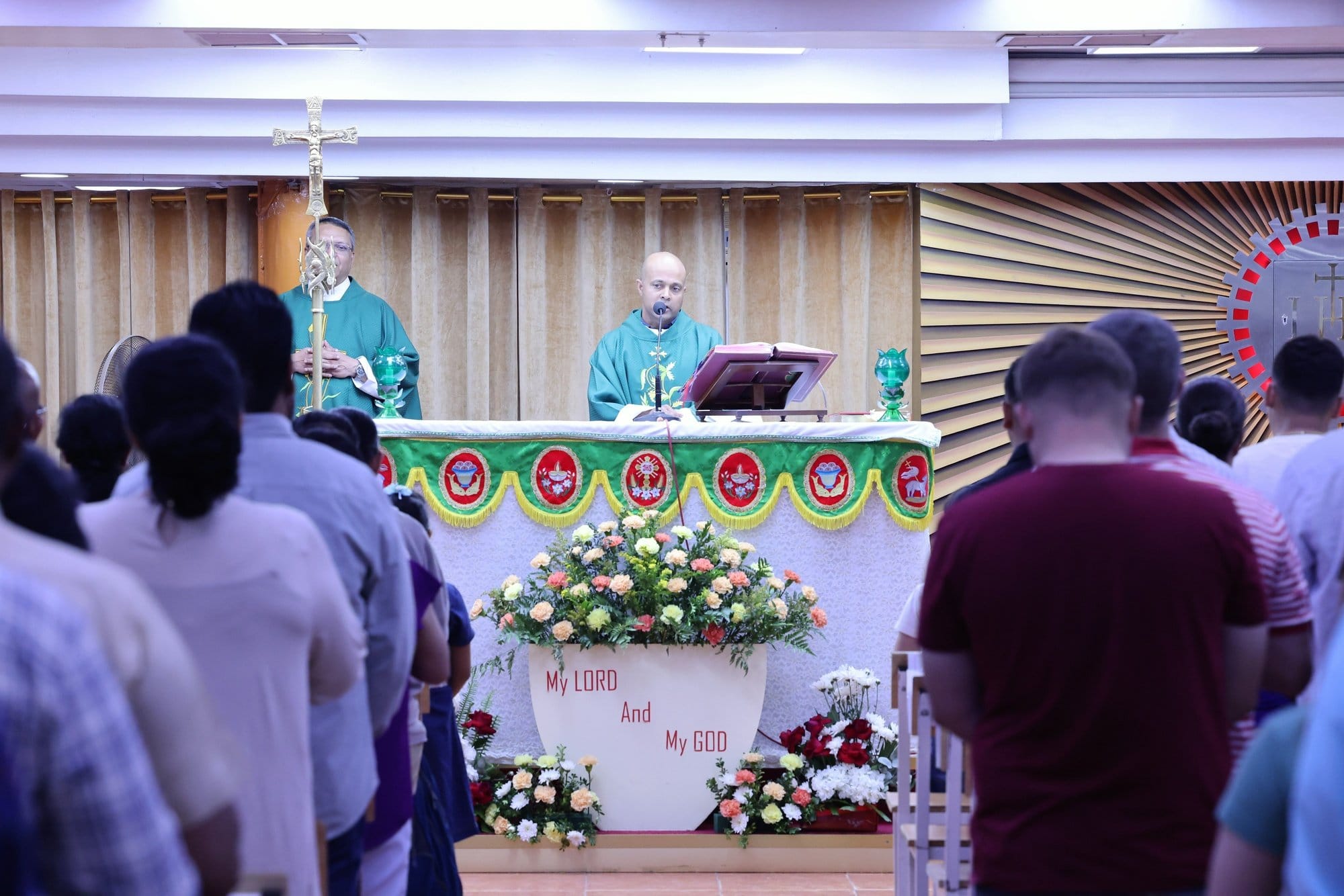 Catholic Mass at the Al-Salmiya Catholic Church in Kuwait City