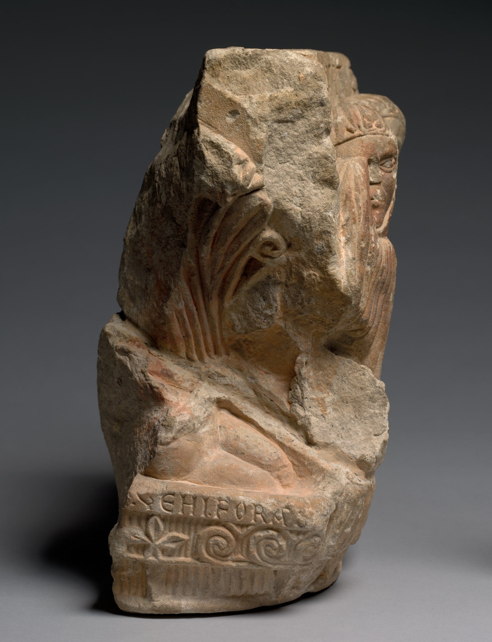 Fragment of a Double Capital: Mary and Martha at the Raising of Lazarus