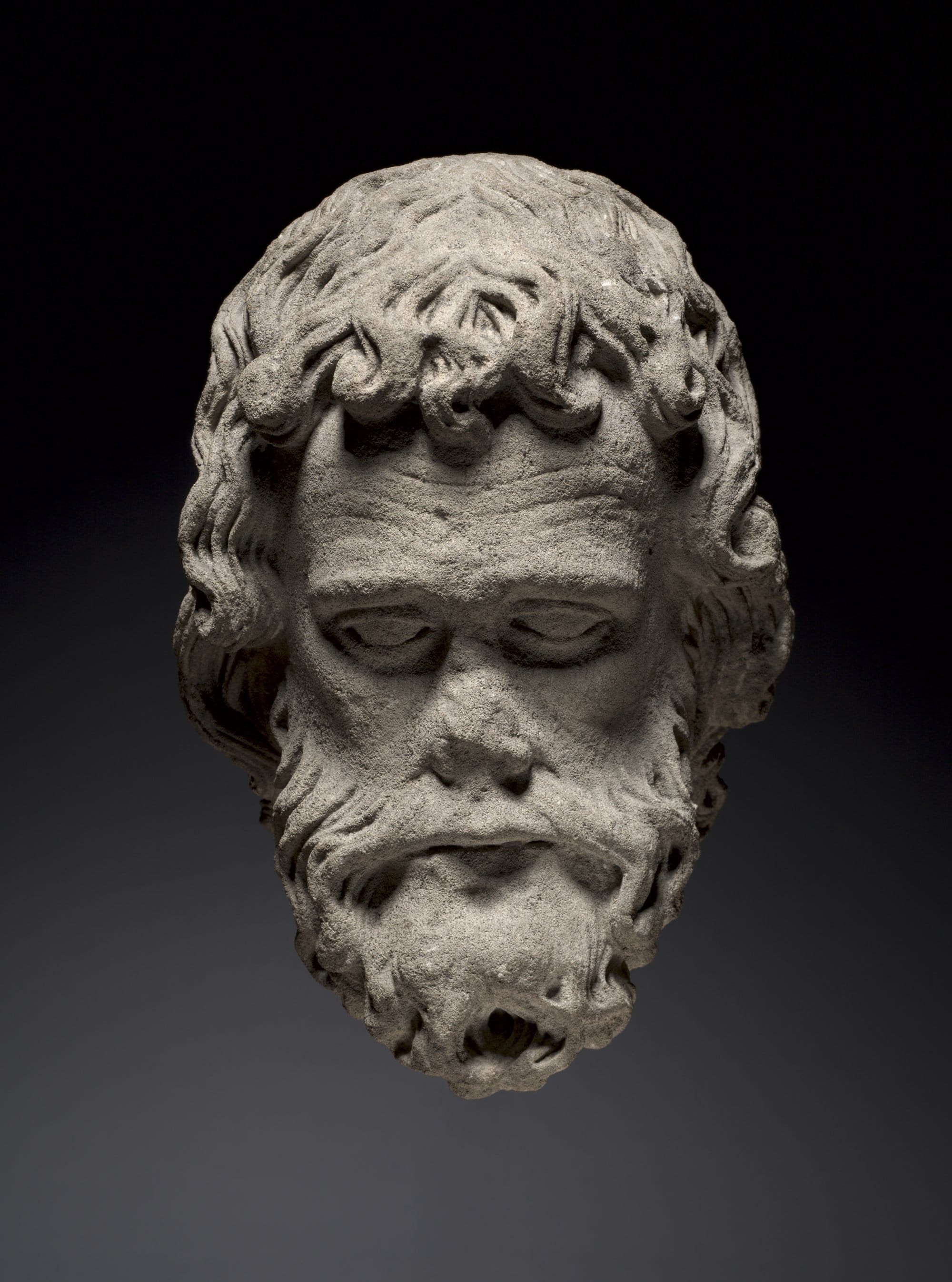 Head of an Apostle from the South Portal of the Cathedral of Thérouanne