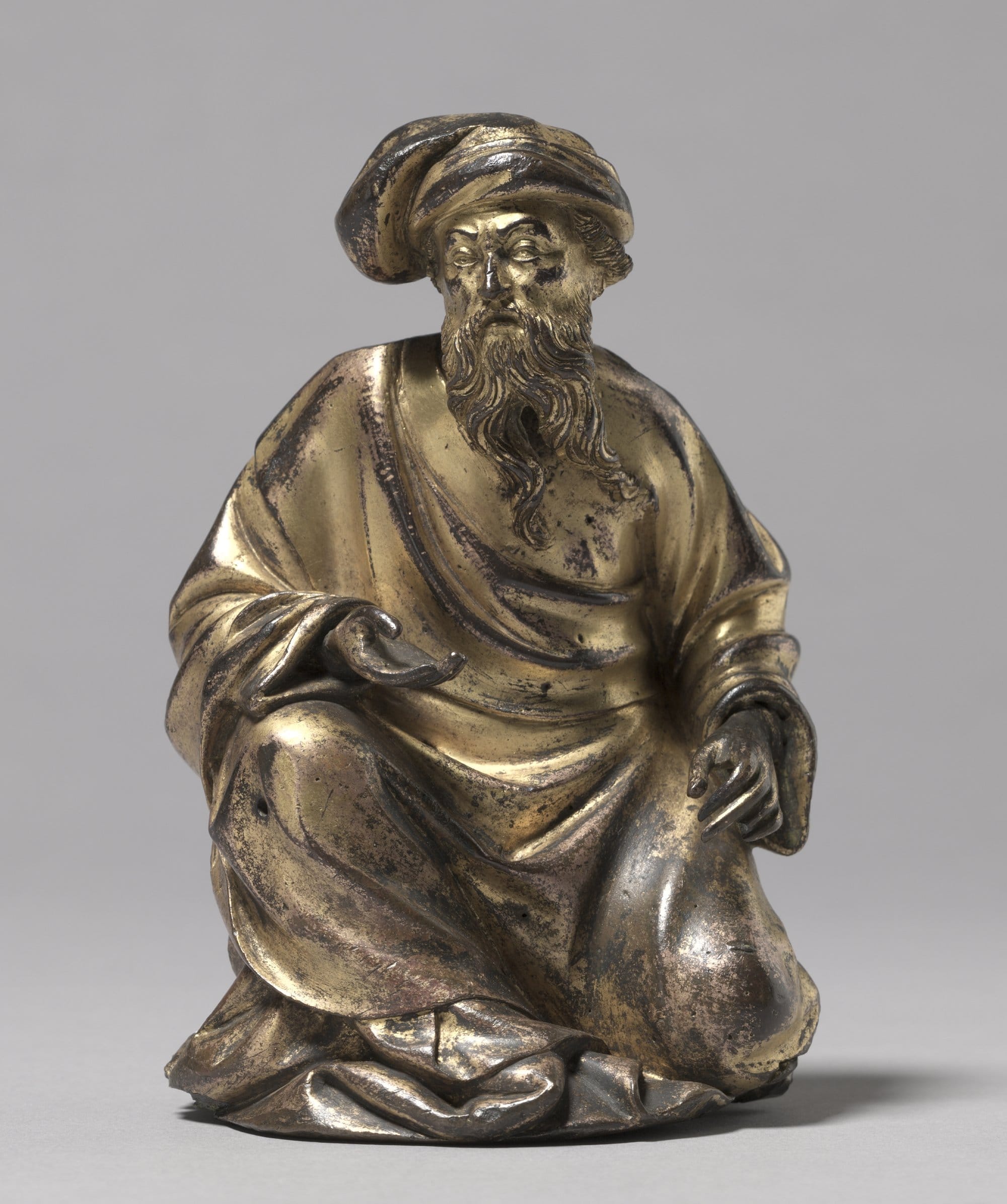 Kneeling Prophet from the Reliquary Chasse of Saint-Germain-des-Prés by Jean de Clichy