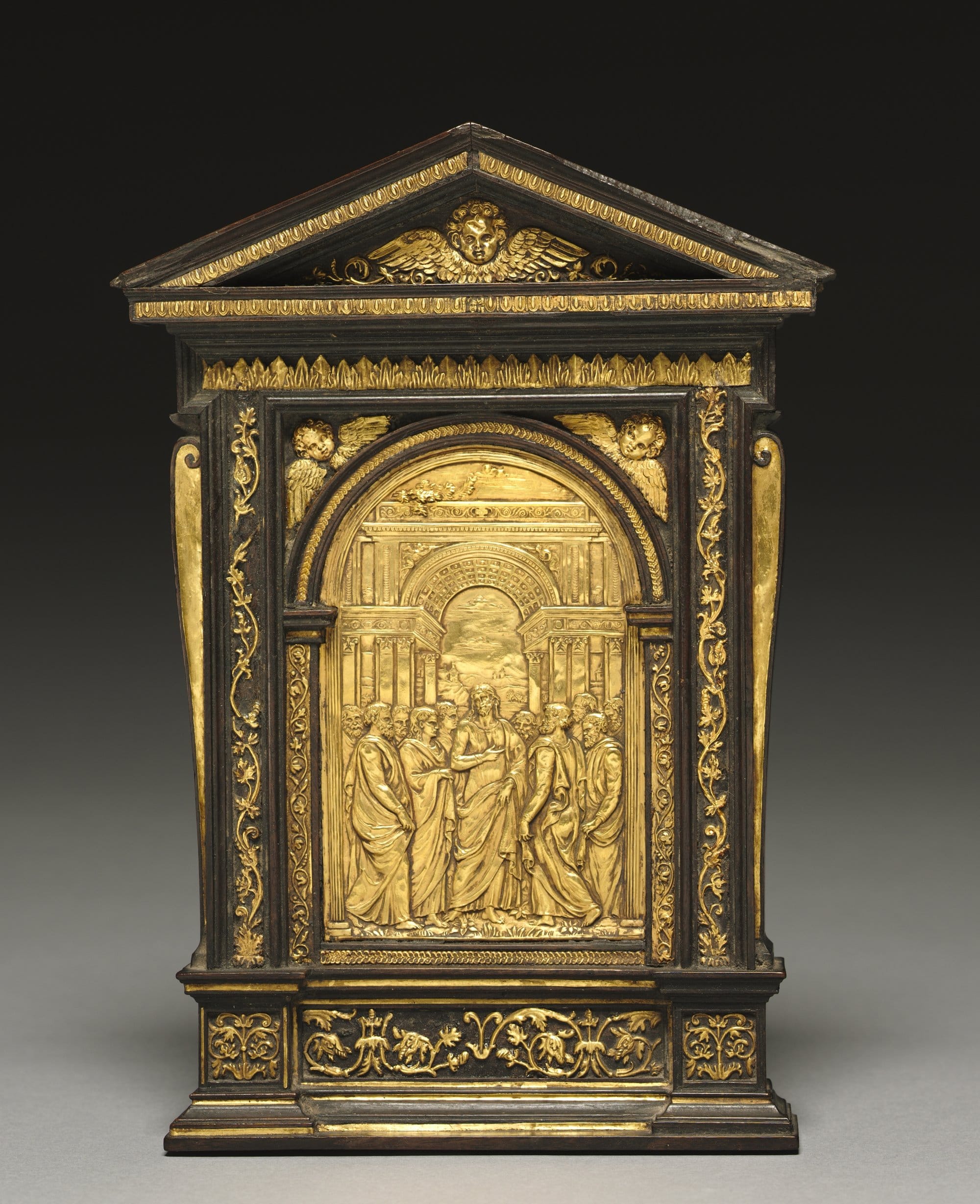 Pax with Christ Appearing to the Apostles by Valerio Belli