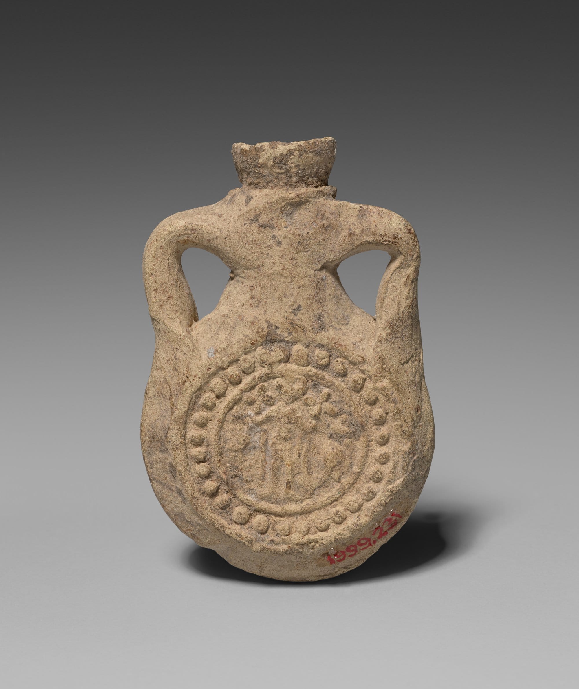 Pilgrim's Flask with Saint Menas