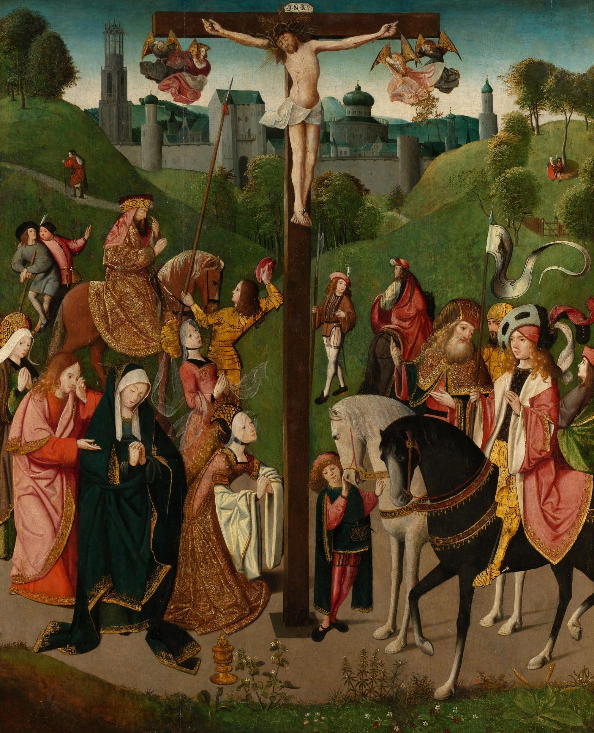 The Crucifixion by a follower of the Master of the Figdor Deposition