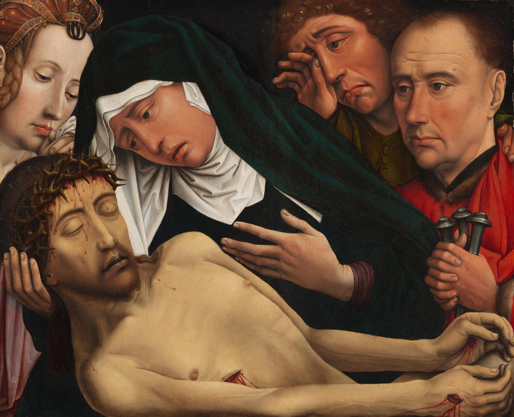 The Lamentation of Christ by Colijn de Coter