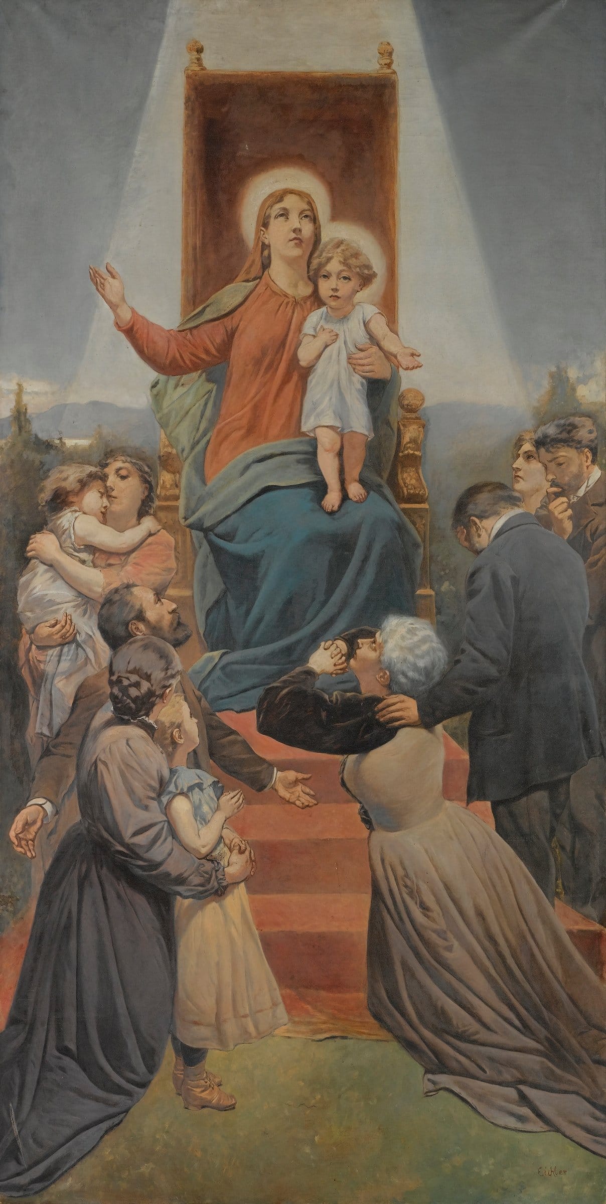 The Madonna of the Needy by Hermann Eichler