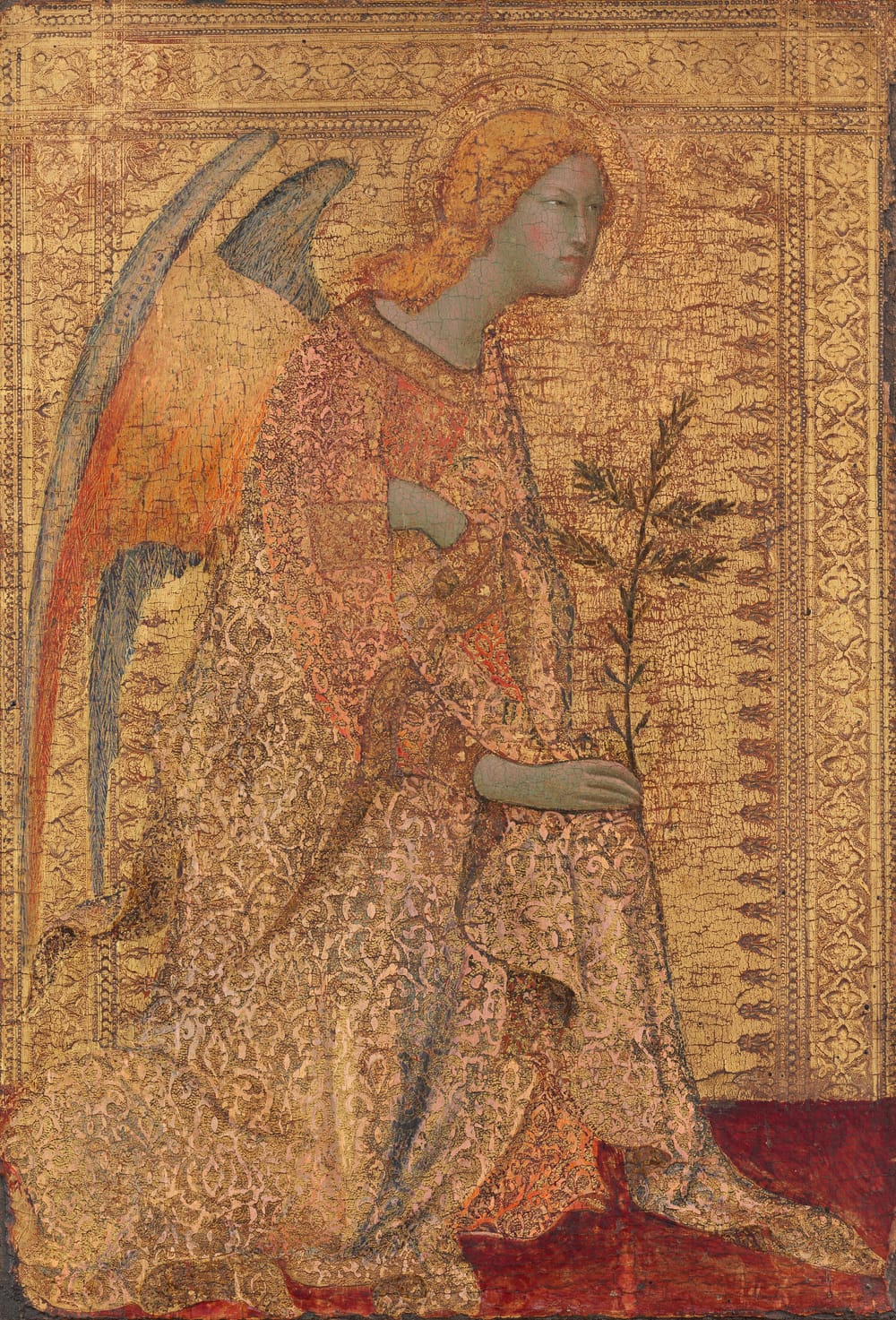 The Angel of the Annunciation by Simone Martini (1330)
