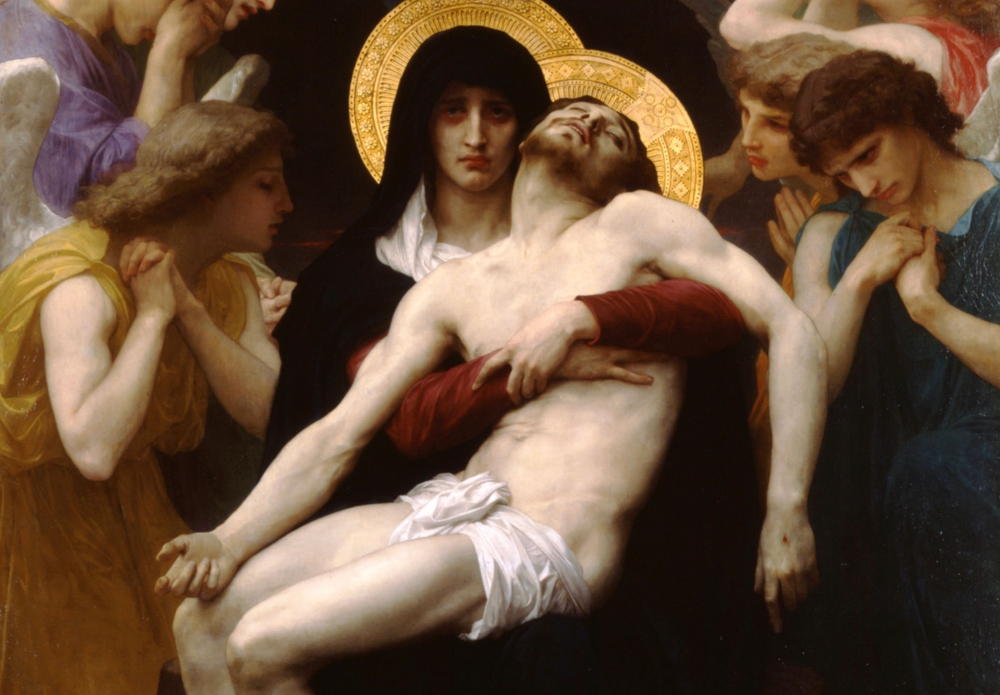 Pieta (1876) by William-Adolphe Bouguereau