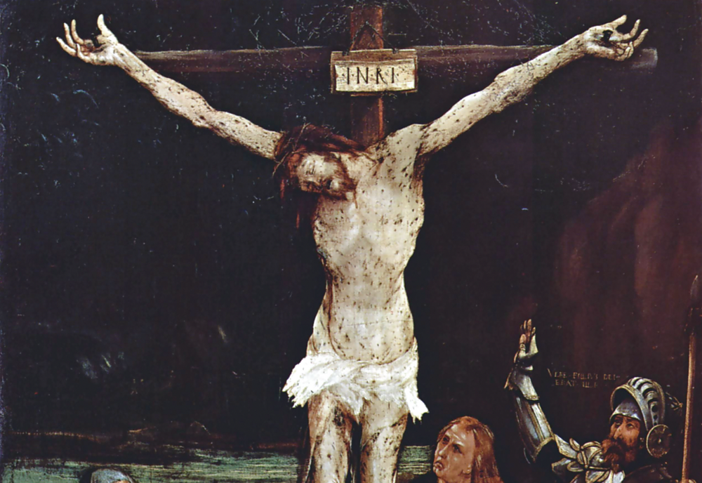 Crucifixion (1515) by Matthias Grunewald