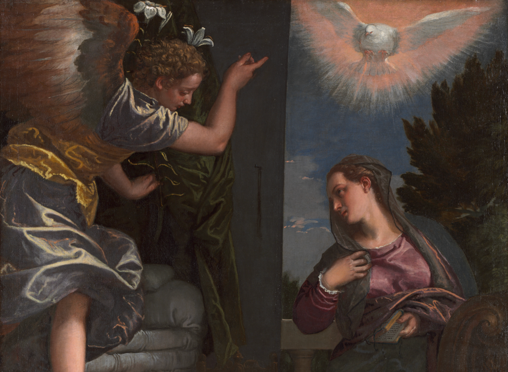 The Annunciation (1580) by Paolo Veronese