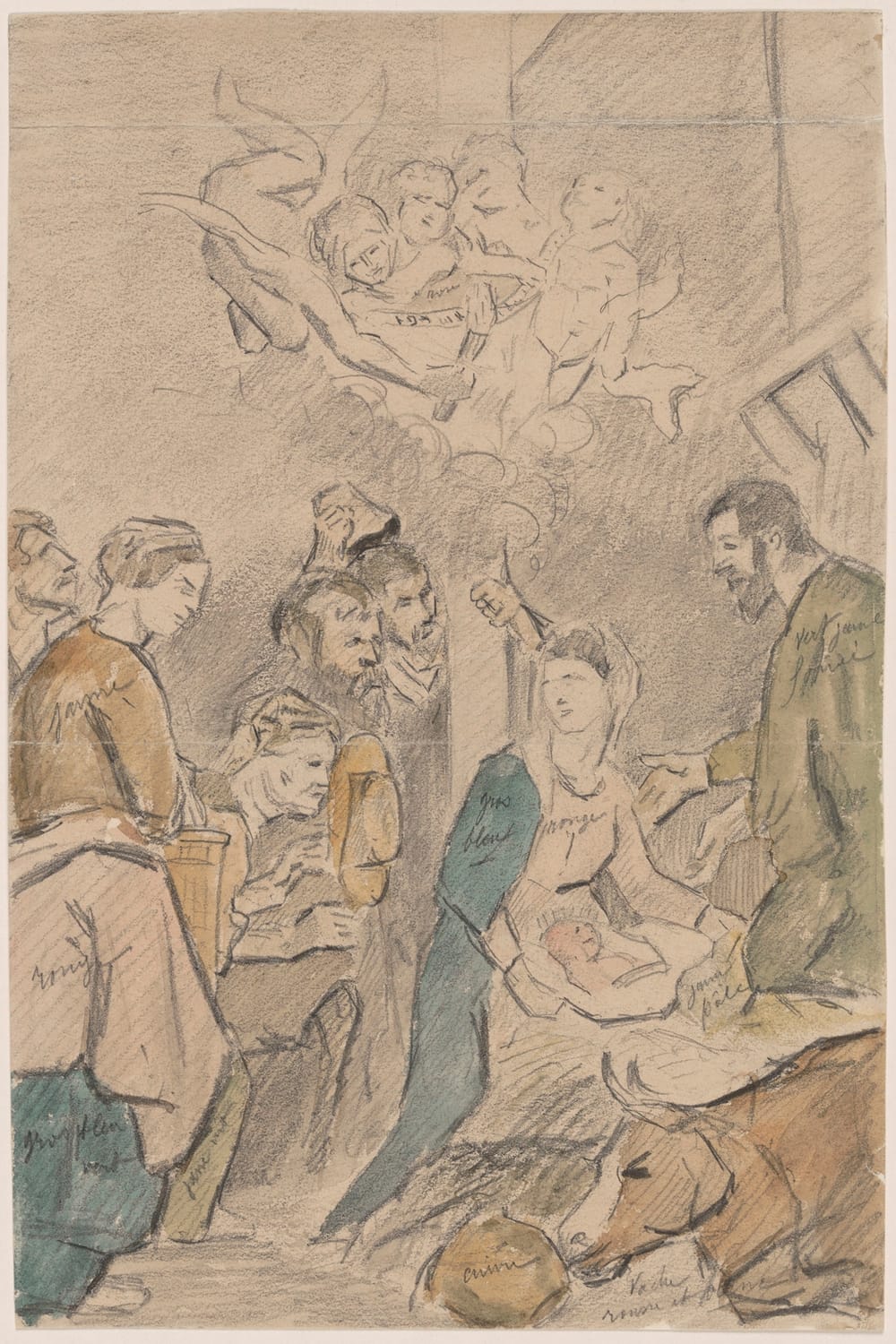 The Adoration of the Shepherds (Flemish, 1577-1640) by Peter Paul Rubens