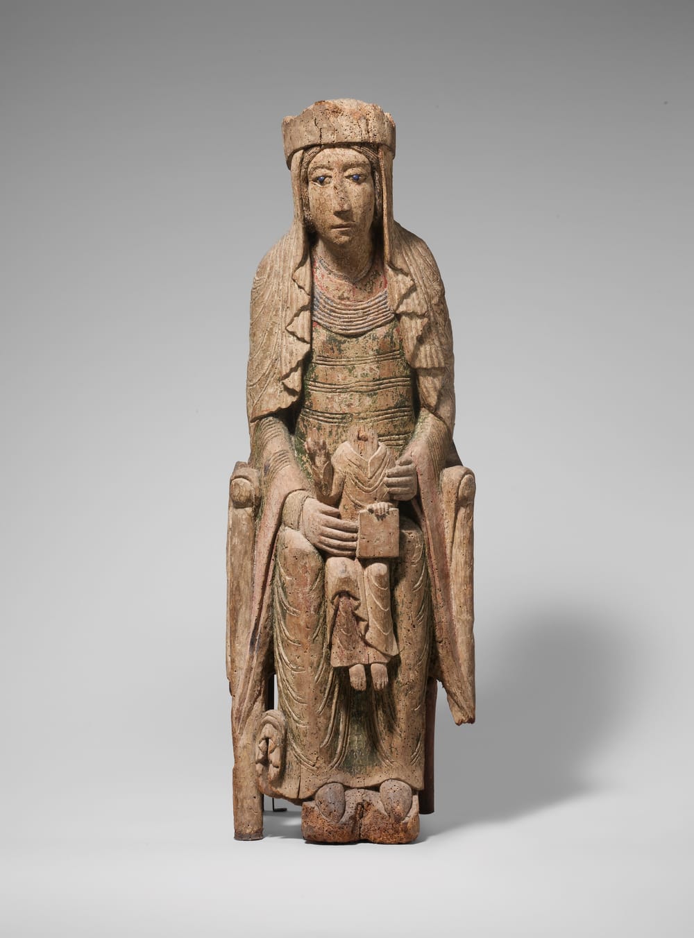 Enthroned Virgin and Child (1130–1140, French)