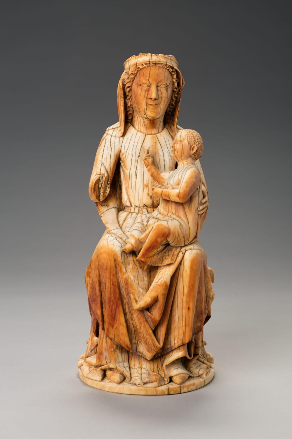 Virgin and Child (1240-1250, Northern France)