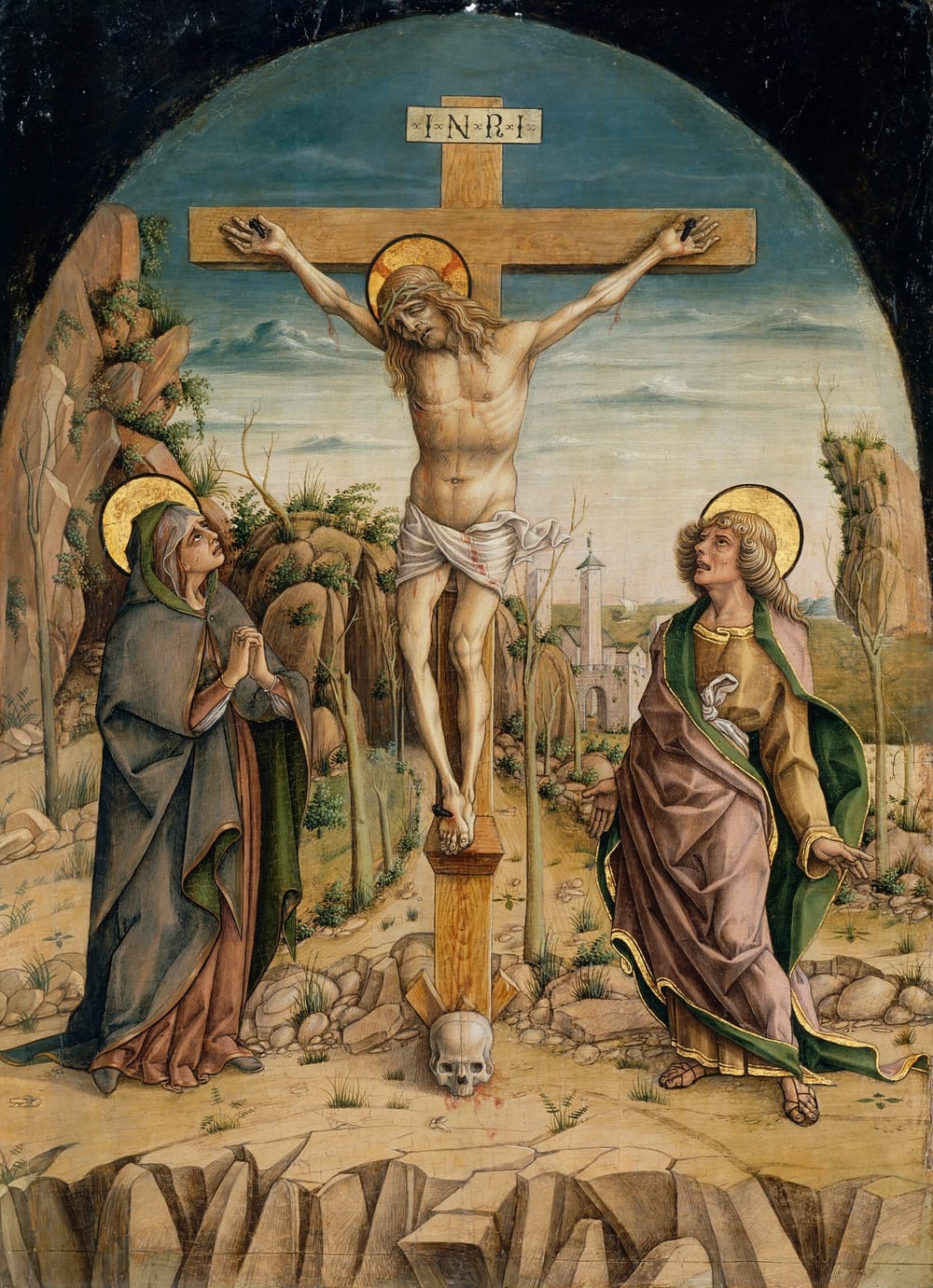 The Crucifixion (1487) by Carlo Crivelli