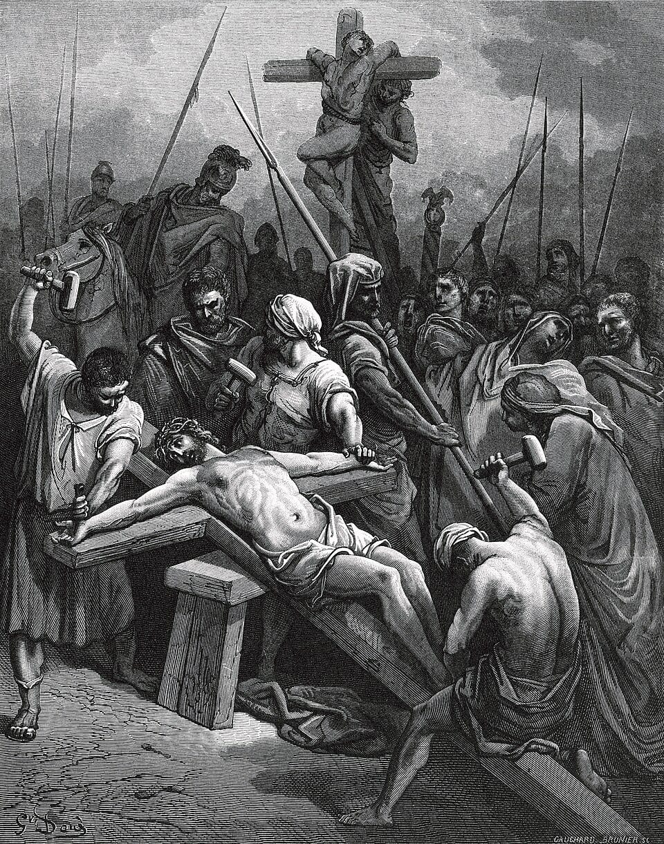 Crucifixion of Jesus (1866) by Gustave Doré