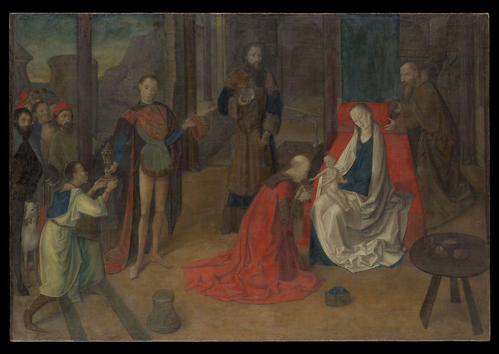 The Adoration of the Magi (1472-1474) by Joos van Wassenhove