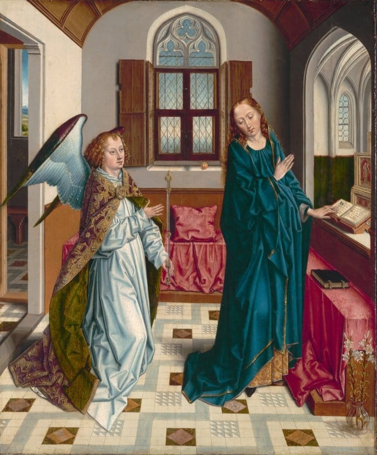 The Annunciation (1480) by Albert Bouts