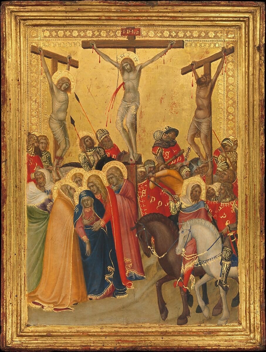 The Crucifixion (1340-1349) by Pietro Lorenzetti