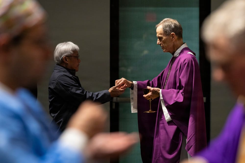 Ash Wednesday Mass at Walter Reed National Military Medical Center (2026)