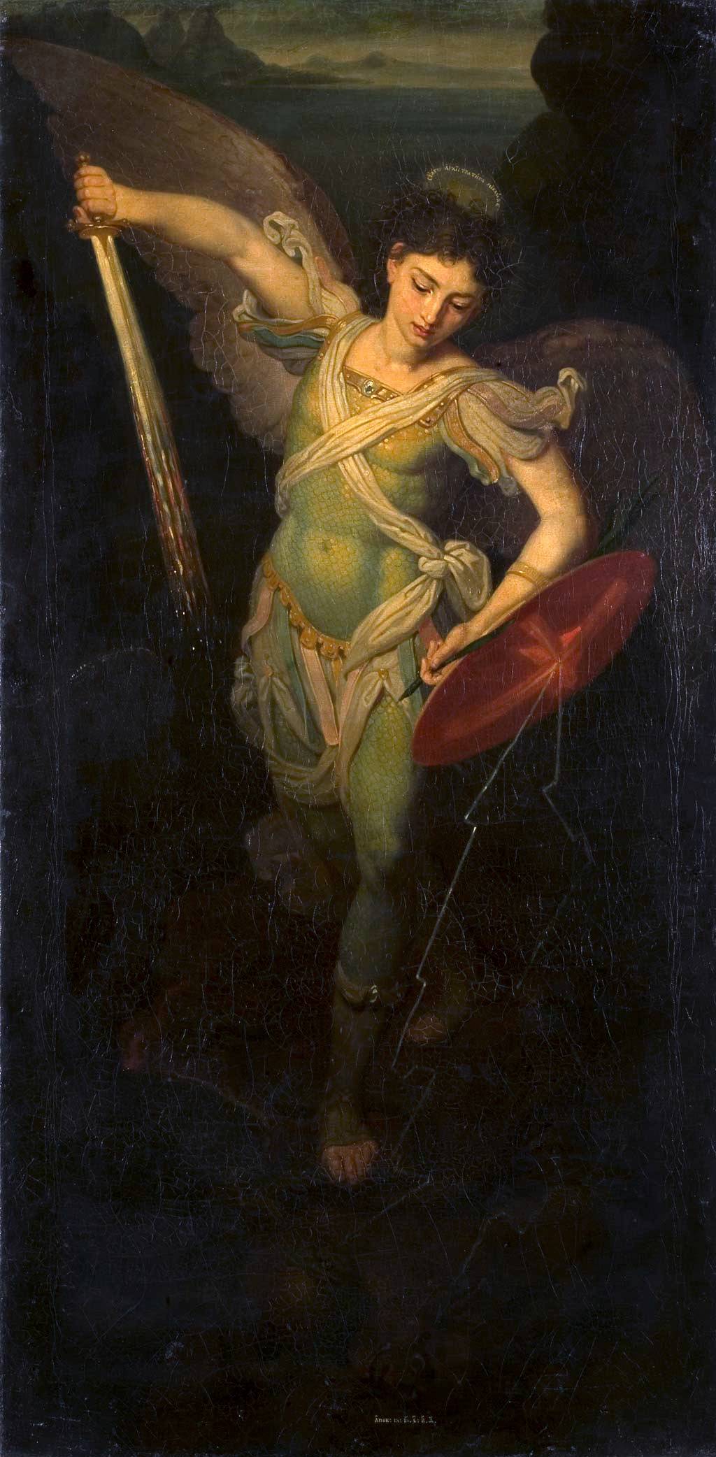 Michael the Archangel by Borovikovsky - Public Domain Catholic Painting