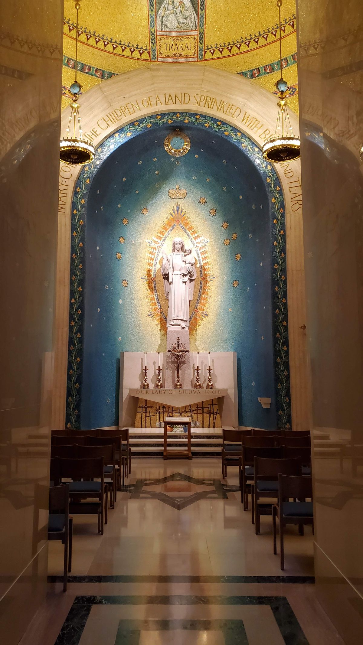 Our Lady of Siluva Altar - Catholic Stock Photo