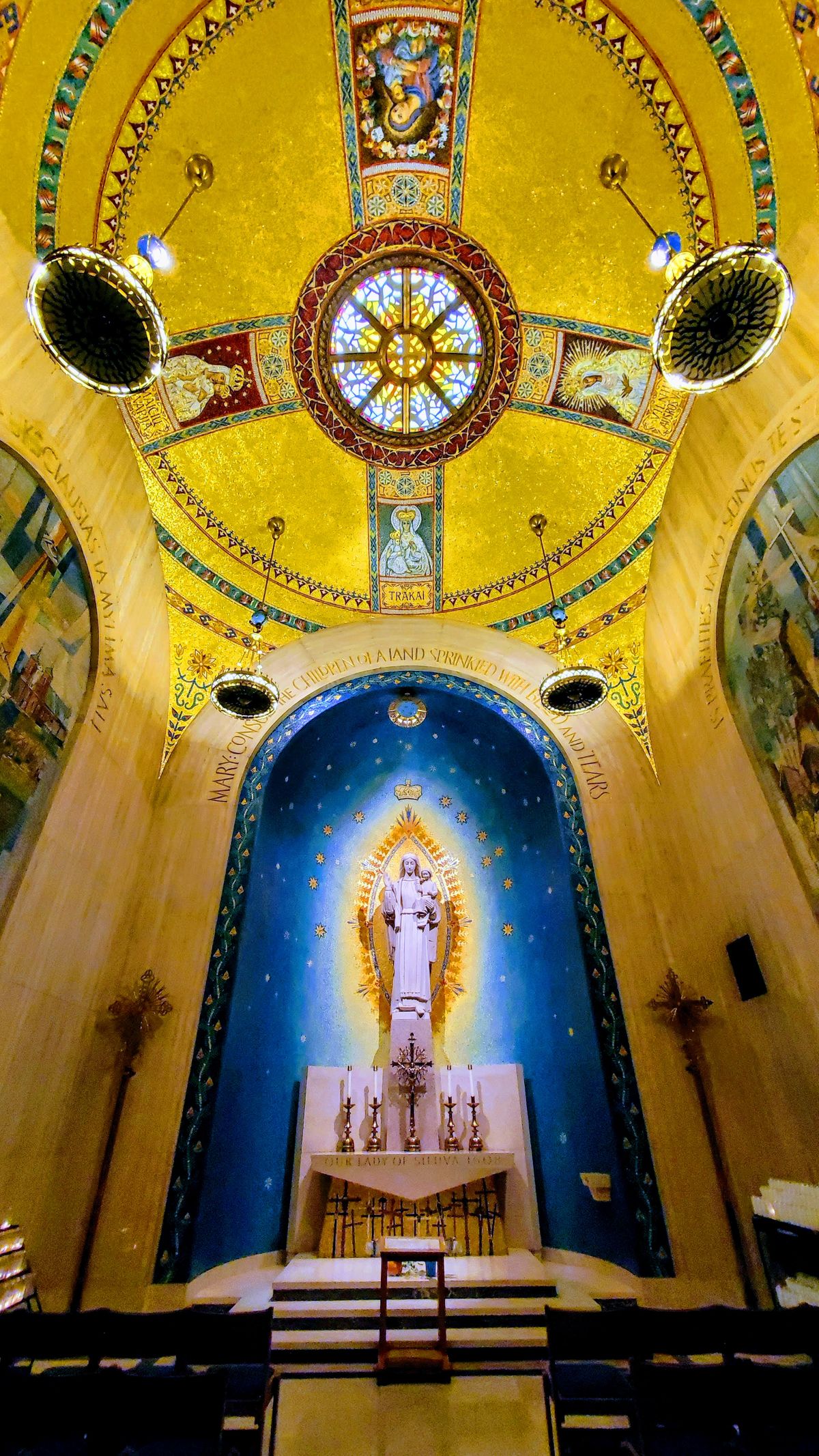 Our Lady of Siluva Chapel - Catholic Stock Photo