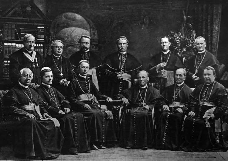 19th Century Priests from Sarajevo - Catholic Stock Photo