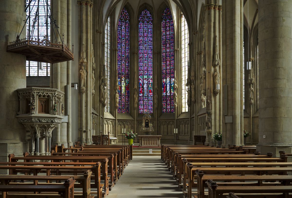 St Lambert's Church, Münster - Catholic Stock Photo