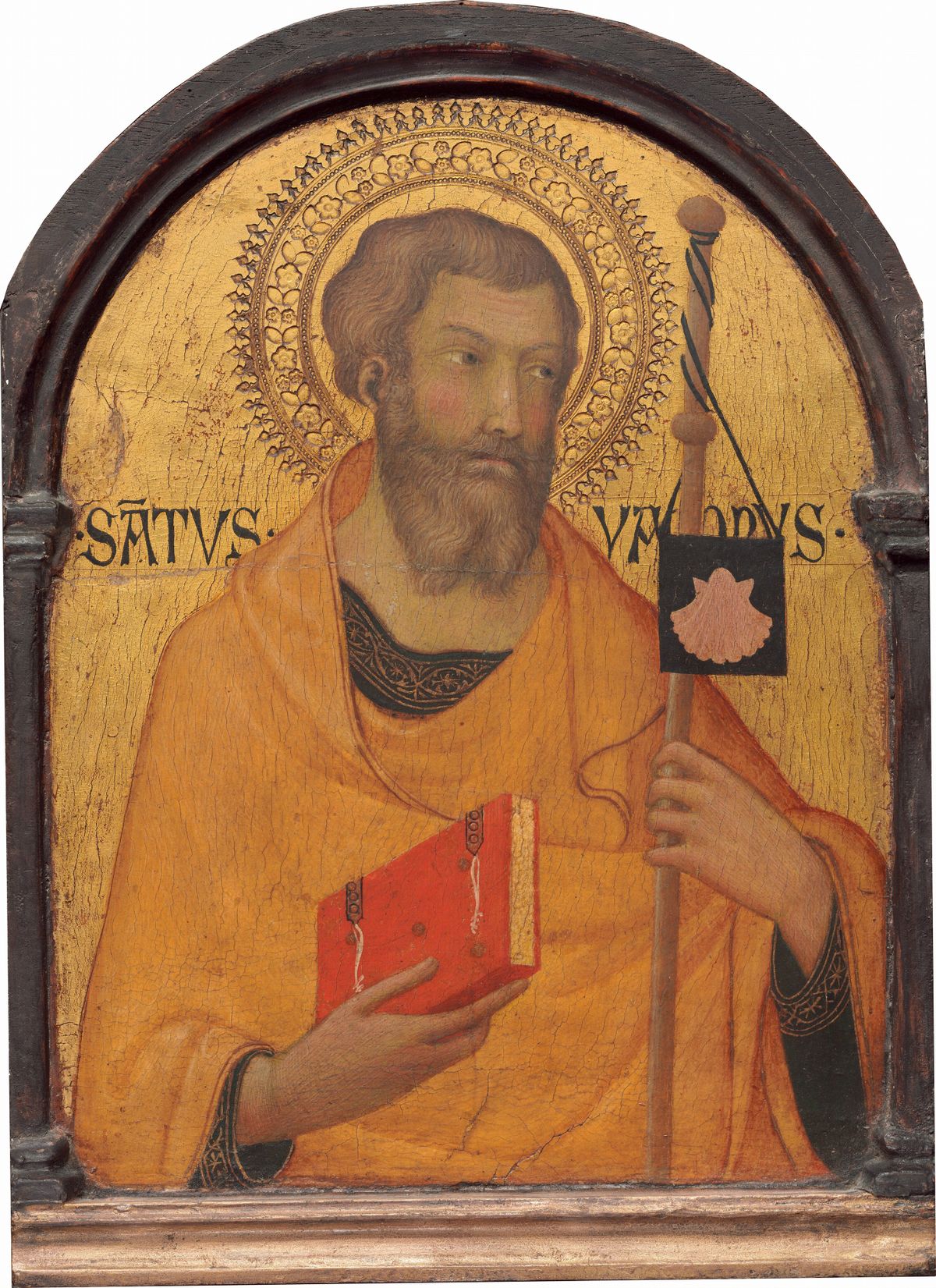 Saint James Major by Simone Martini (1315-1320) - Public Domain Catholic Painting