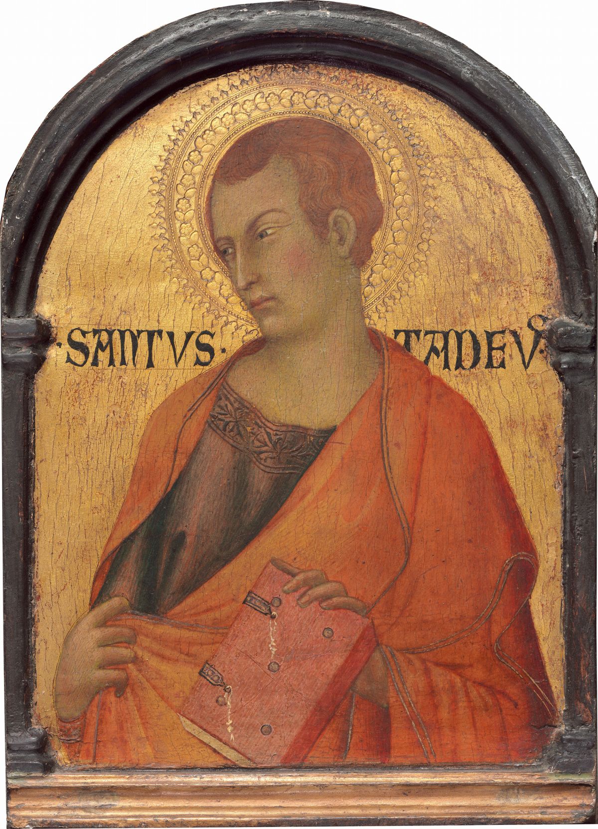 Saint Judas Thaddeus by Simone Martini (1315-1320) - Public Domain Catholic Painting
