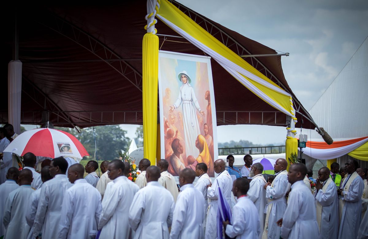 Sister Irene Stefani Beatification Ceremony, Kenya - Catholic Stock Photo
