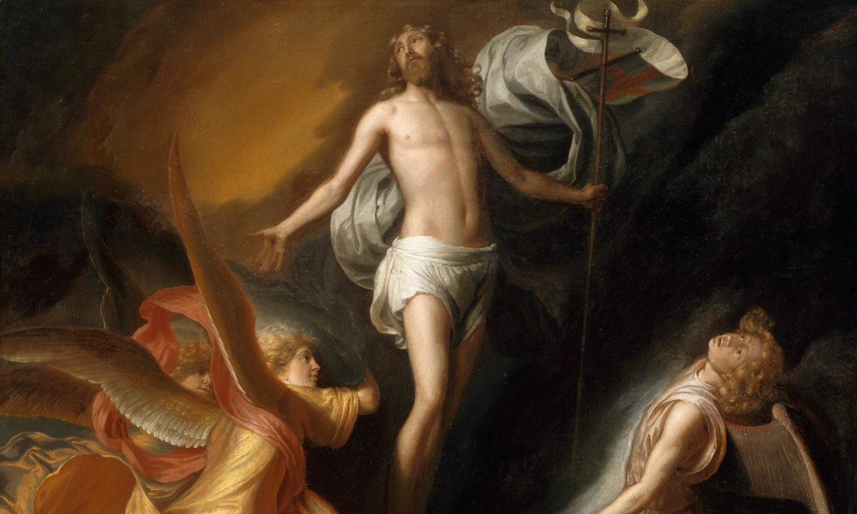 Resurrection of Christ (1665–1670) by Samuel van Hoogstraten - Public Domain Bible Painting
