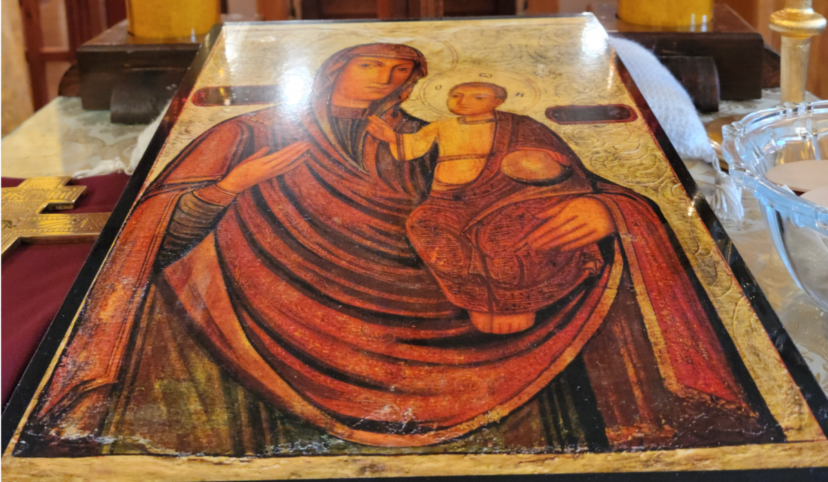 Byzantine Tetrapod - Catholic Stock Photo