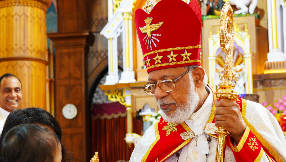 Syro-Malabar Major Archbishop George Cardinal Alencherry - Catholic Stock Photo