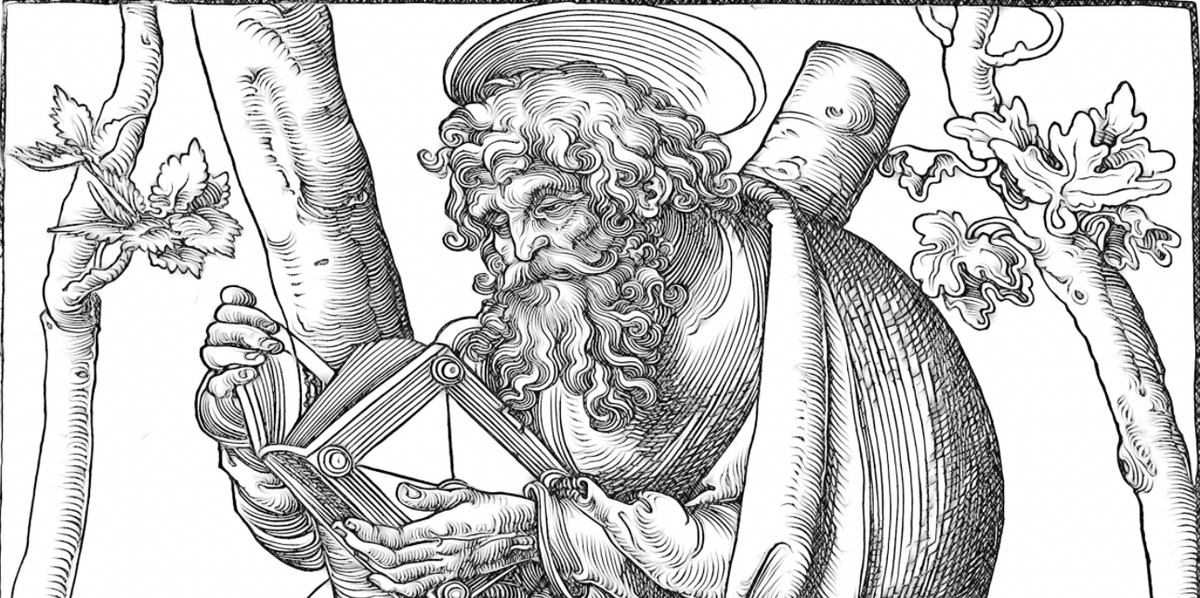 Saint Andrew the Apostle - Catholic Coloring Page