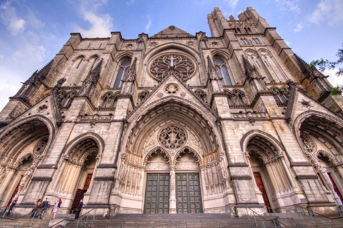 The Cathedral of St. John the Divine, New York, USA - Catholic Stock Photo