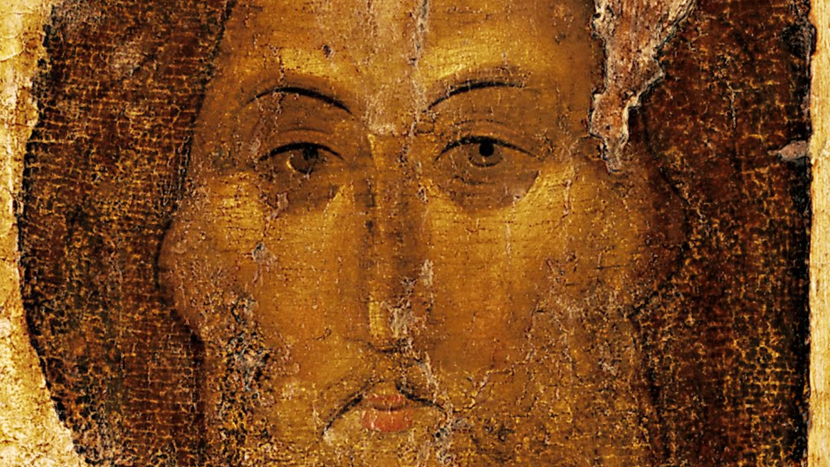 Christ the Redeemer (1410s) by Andrei Rublev - Public Domain Byzantine Icon